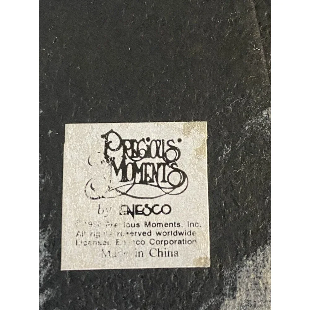 Enesco Precious Moments Picture Frame‎ 1998 Reach for the Stars Embossed White